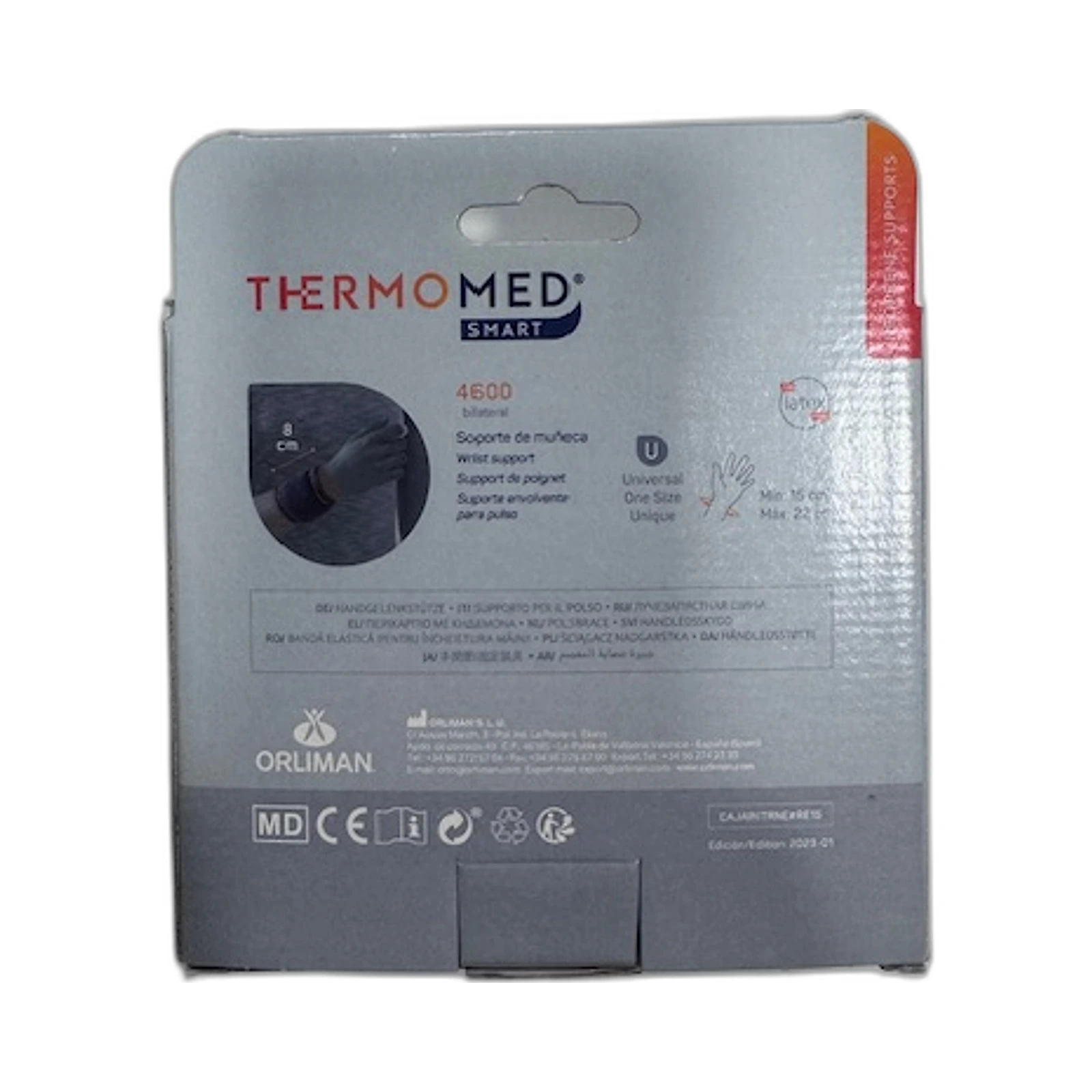 Orteza nadgarstka krótki Orliman 4600 - zdjecie 2